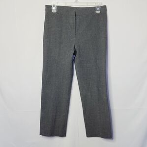 St. Vincent straight leg cropped gray pants sz 8